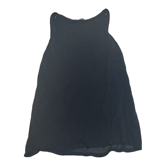 Express Navy Blue Embellished Sleeveless Tank Top - Picture 2 of 4